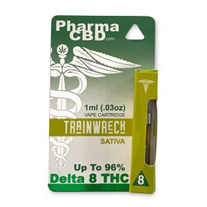 PharmaCBD Delta 8 THC Vape Cartridge – Trainwreck